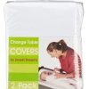 Nursery Furniture Sweet Dreams | Sweet Dreams Change Table Mattress Cover 2 Pack White