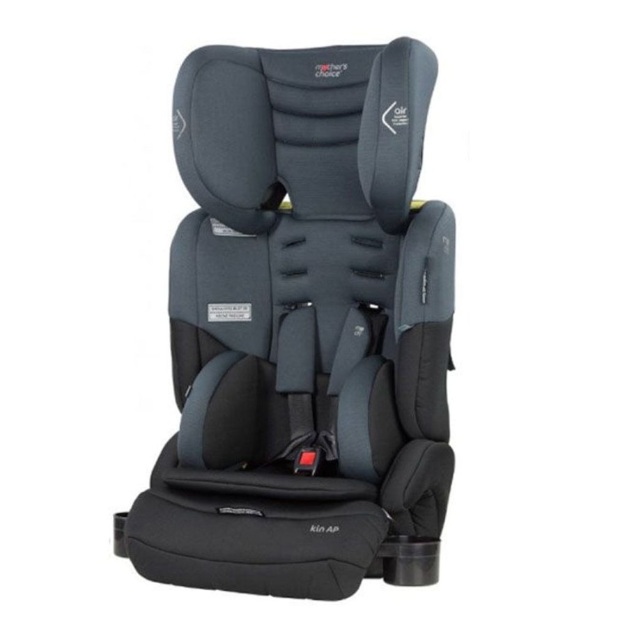 Car Seat & Boosters Mothers Choice | Mothers Choice Kin Ap Convertible Booster Seat Titanium Grey