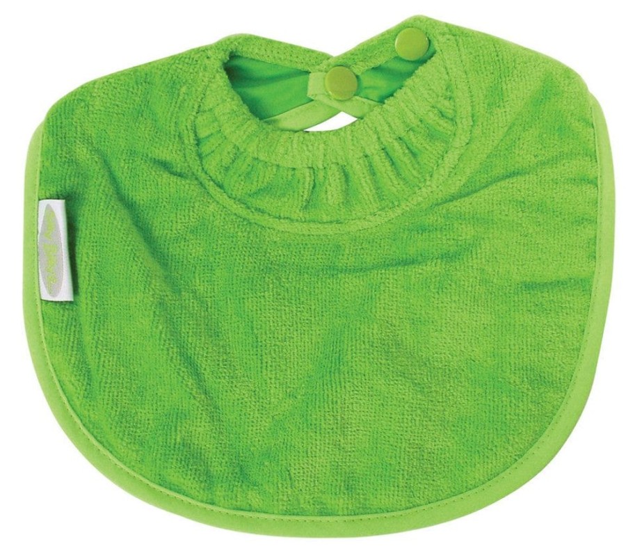 Shop Other Categories Silly Billyz Newborn Feeding | Silly Billyz Towel Biblet Lime