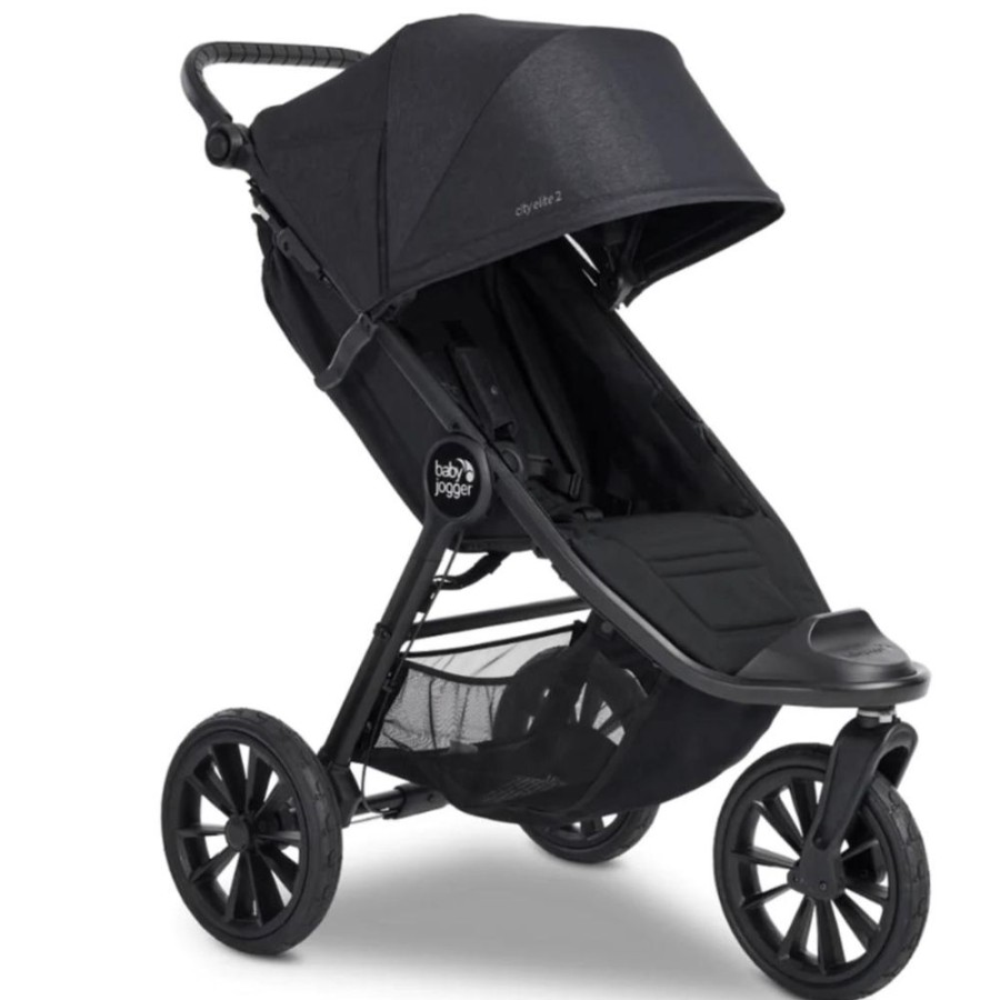 Prams & Strollers Baby Jogger | Baby Jogger City Elite 2 Opulent Black