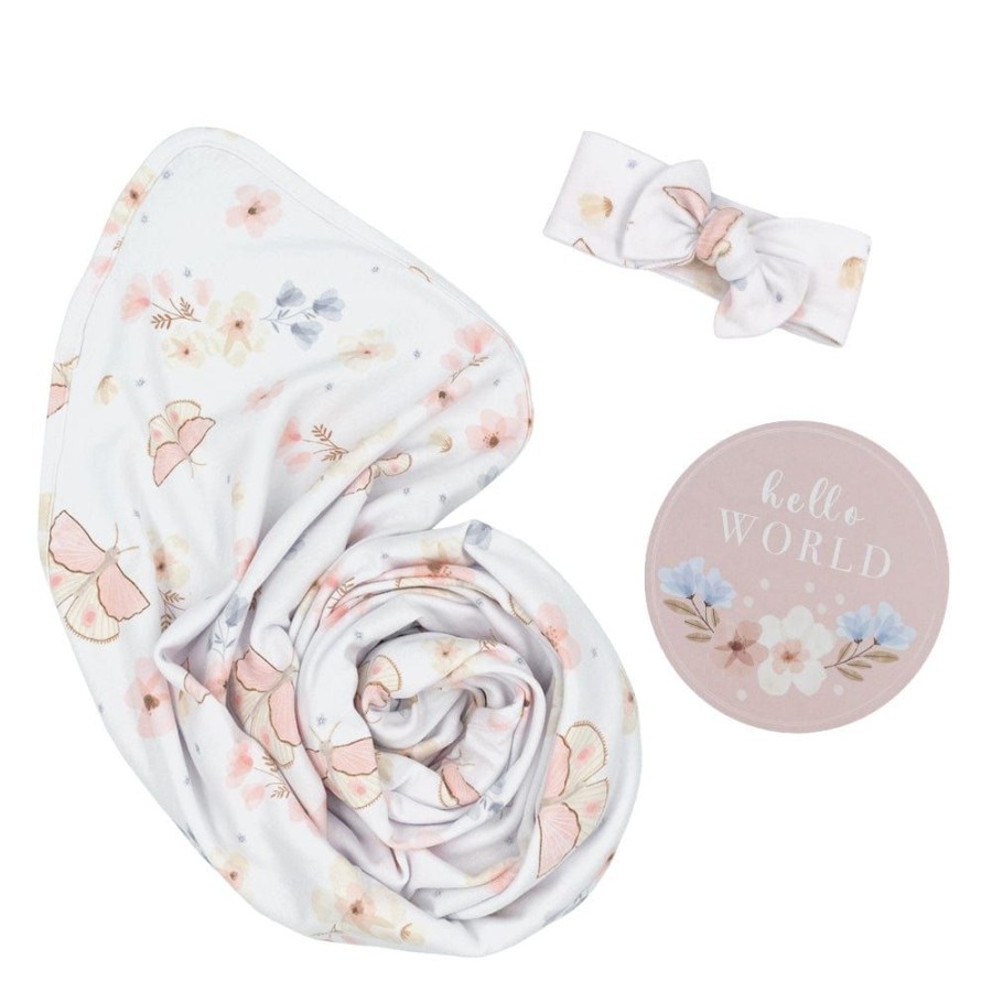 Shop Other Categories Living Textiles Baby Clothing & Gifts | Living Textiles Newborn Gift Set Butterfly