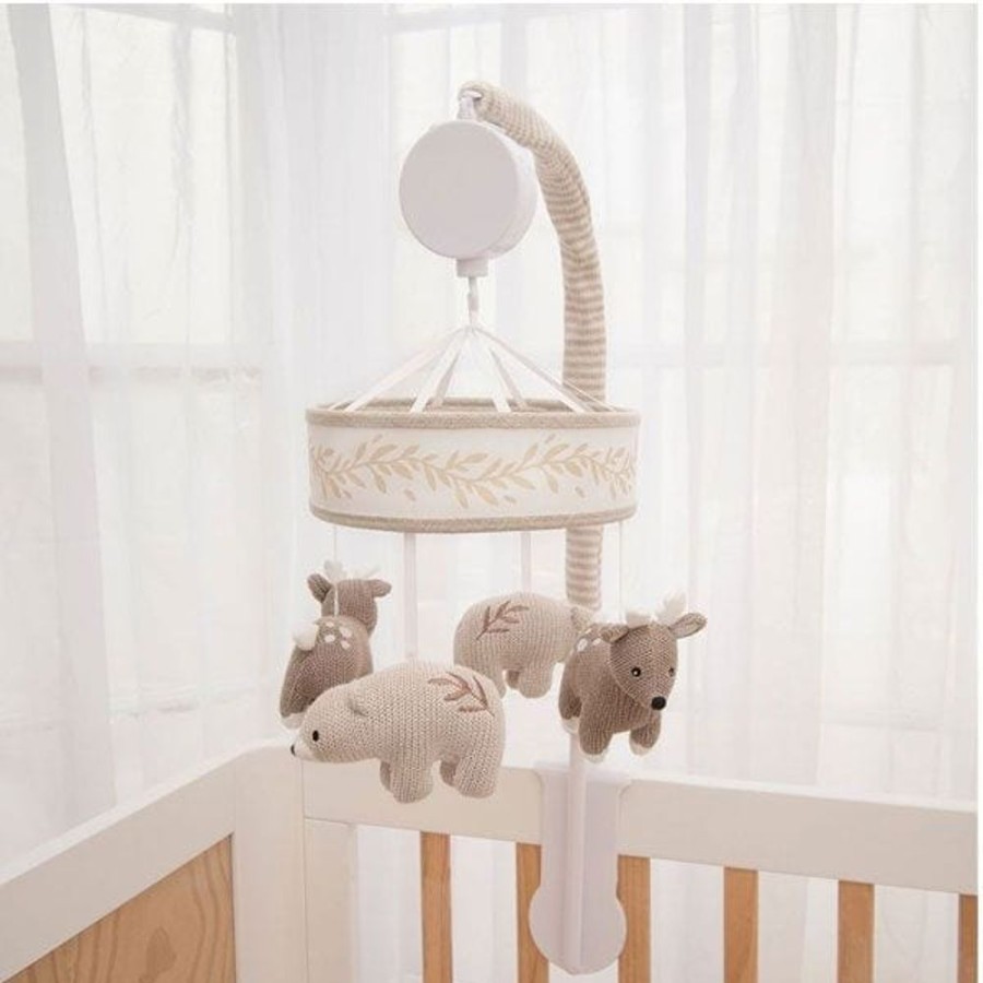 Shop Other Categories Lolli Living Cot Musical Mobiles | Living Textiles Musical Mobile Set Bosco Bear