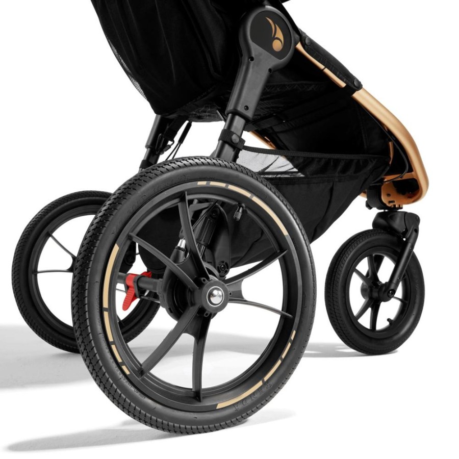 Prams & Strollers Baby Jogger | Baby Jogger City Summit X3 Stroller Robin Arzon Gold