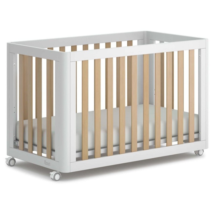 Nursery Furniture Boori | Boori Turin Compact Cot Barley And Almond Barley/Almond