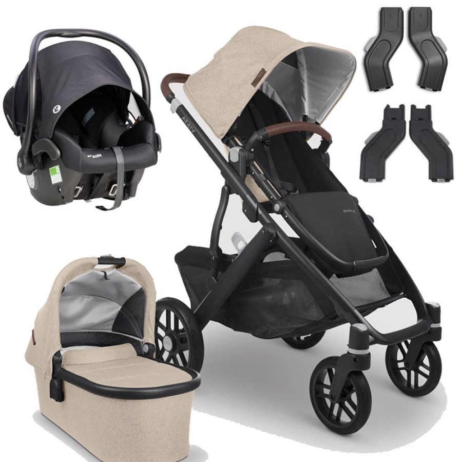 Prams & Strollers Uppababy | Uppababy Vista V2 Pram ( ) Maxi Cosi Mico Plus Isofix Travel System Liam