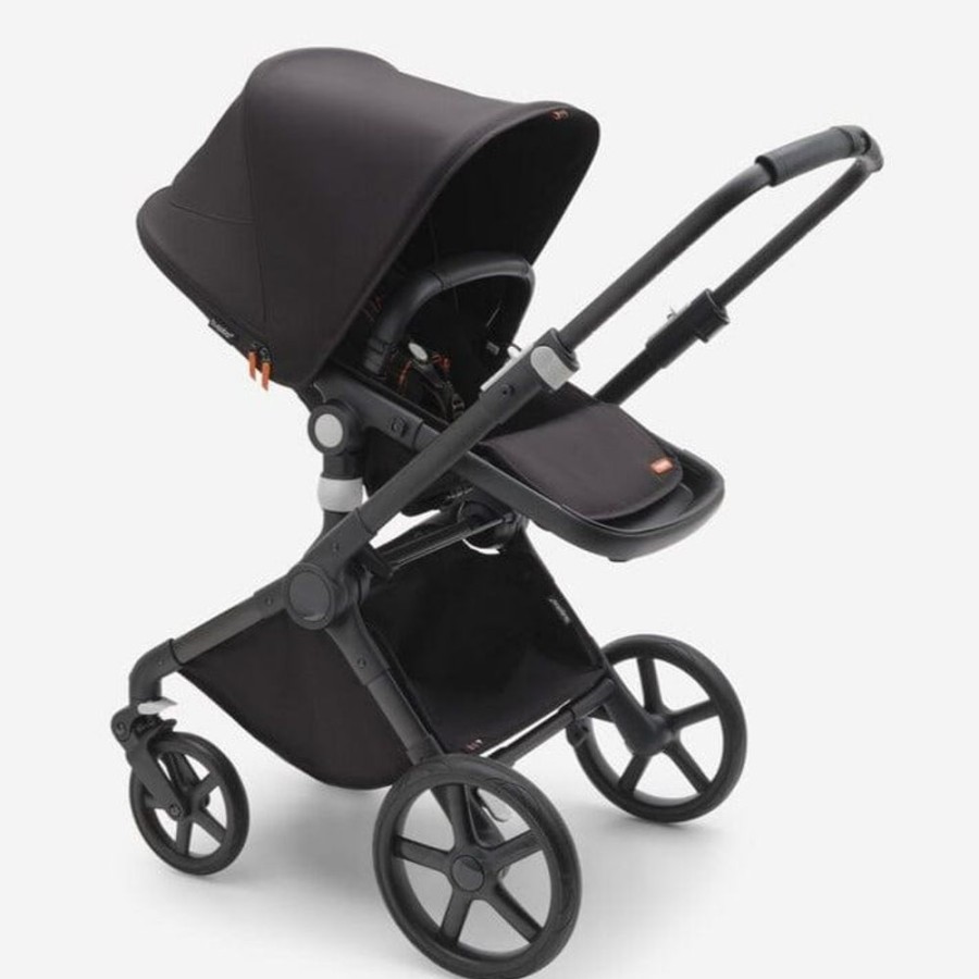 Prams & Strollers Bugaboo | Bugaboo Fox Cub Complete Black/Midnight Black