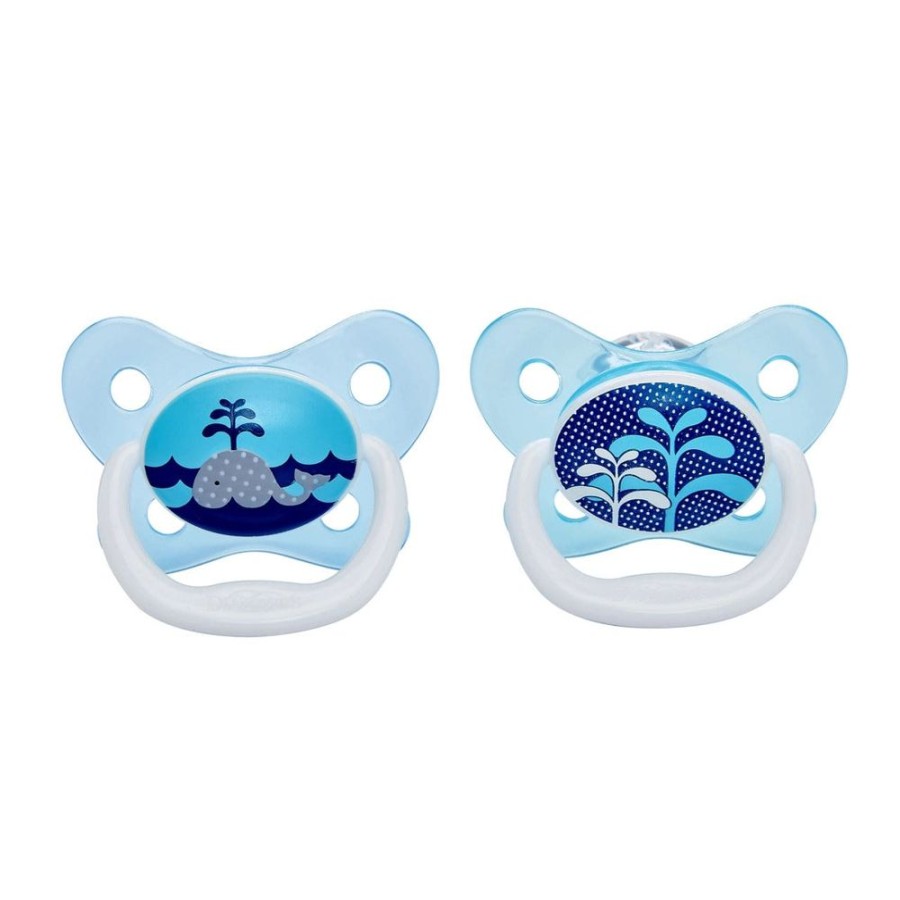 Shop Other Categories Dr Browns Soothers & Dummies | Dr Browns Prevent Contoured Pacifier 0-6 Months Blue