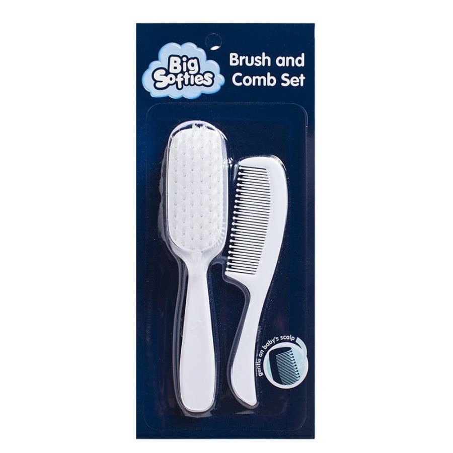 Shop Other Categories Big Softies Baby Personal Care | Big Softies Brush And Comb Set Assorted