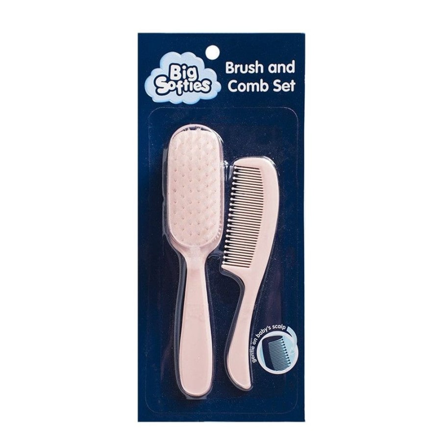 Shop Other Categories Big Softies Baby Personal Care | Big Softies Brush And Comb Set Assorted