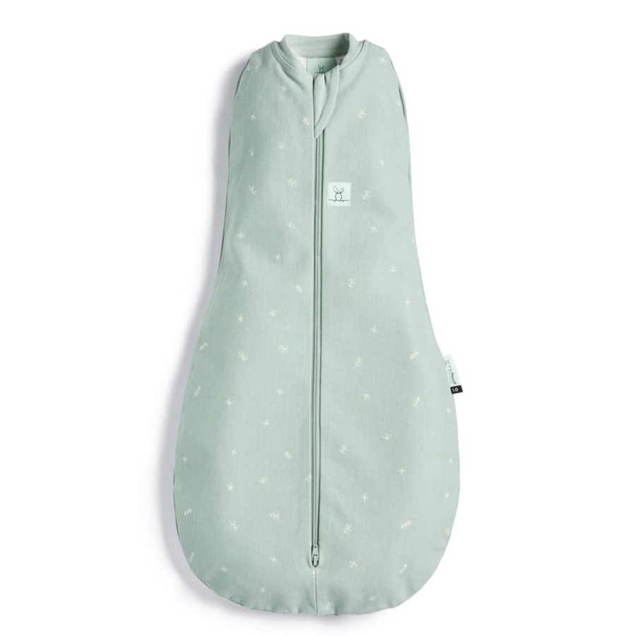 Shop Other Categories ErgoPouch Sleeping Bags & Suits | Ergopouch 1.0 Tog Cocoon Swaddle Bag Newborn Sage