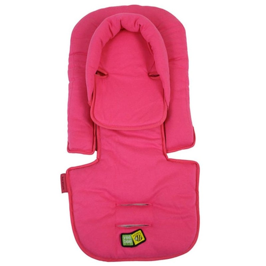 Prams & Strollers VeeBee Pram Liners & Footmuffs | Veebee Allsorts Headhugger Magenta