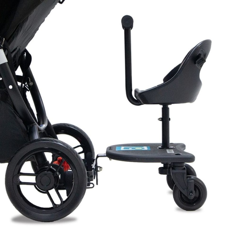 Prams & Strollers VeeBee Pram Toddler Skateboards | Veebee Ez Rider Black