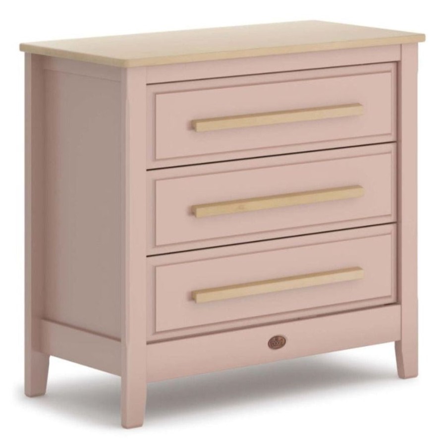 Nursery Furniture Boori | Boori Linear 3 Drawer Chest Smart Assembly Cherry And Almond - Pre Order Late Late February Cherry/Almond