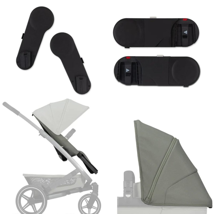 Prams & Strollers Joolz Pram Second Seats | Joolz Geo3 Second Seat Kit Sage Green