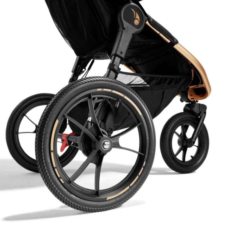 Prams & Strollers Baby Jogger | Baby Jogger City Summit X3 Stroller Robin Arzon Gold