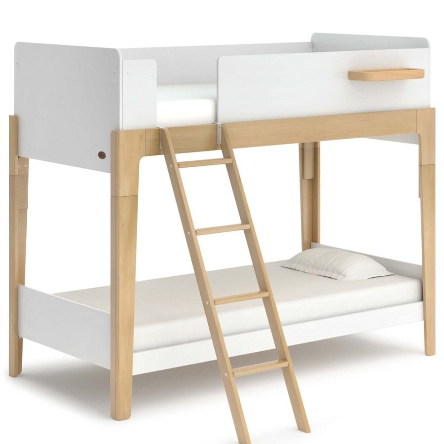 Nursery Furniture Boori | Boori Natty Single Bunk Bed Floor Display Barley/Almond