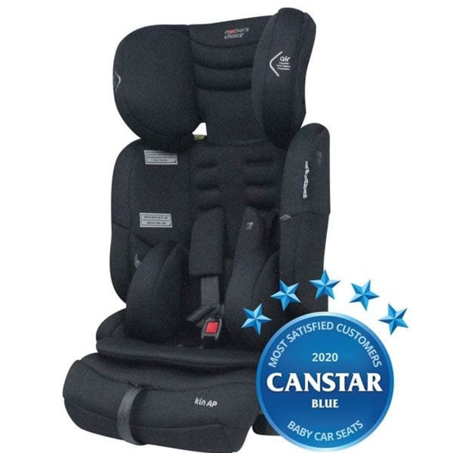 Car Seat & Boosters Mothers Choice | Mothers Choice Kin Ap Convertible Booster Seat Space Black