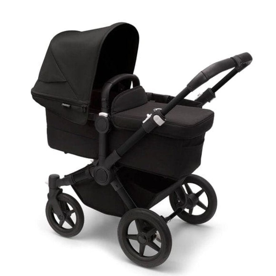 Prams & Strollers Bugaboo | Bugaboo Donkey 5 Mono Pram Black/Midnight Black