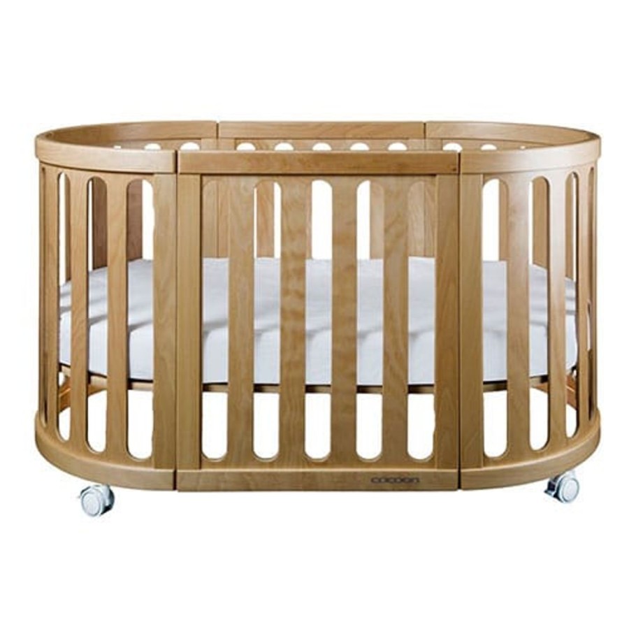 Nursery Furniture Cocoon Oval Baby Cots | Cocoon Nest Cot Natural