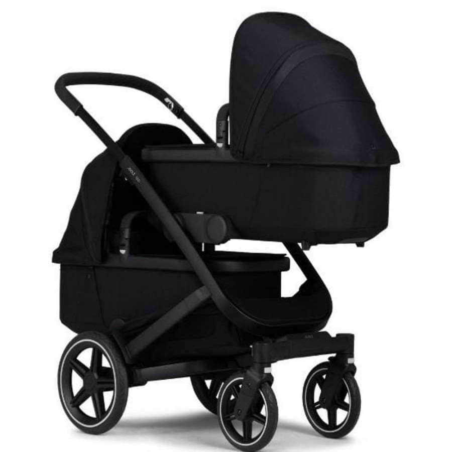 Prams & Strollers Joolz | Joolz Geo3 Twin Stroller Brilliant Black