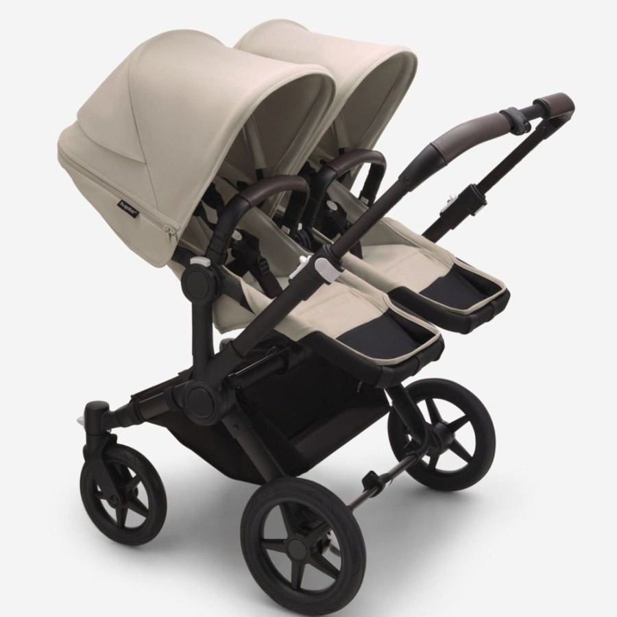 Prams & Strollers Bugaboo | Bugaboo Donkey 5 Duo Pram Black/Desert Pre Order Late March Taupe