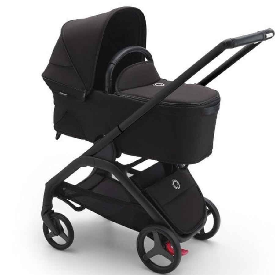 Prams & Strollers Bugaboo | Bugaboo Dragonfly Pram & Bassinet Bundle Midnight Black