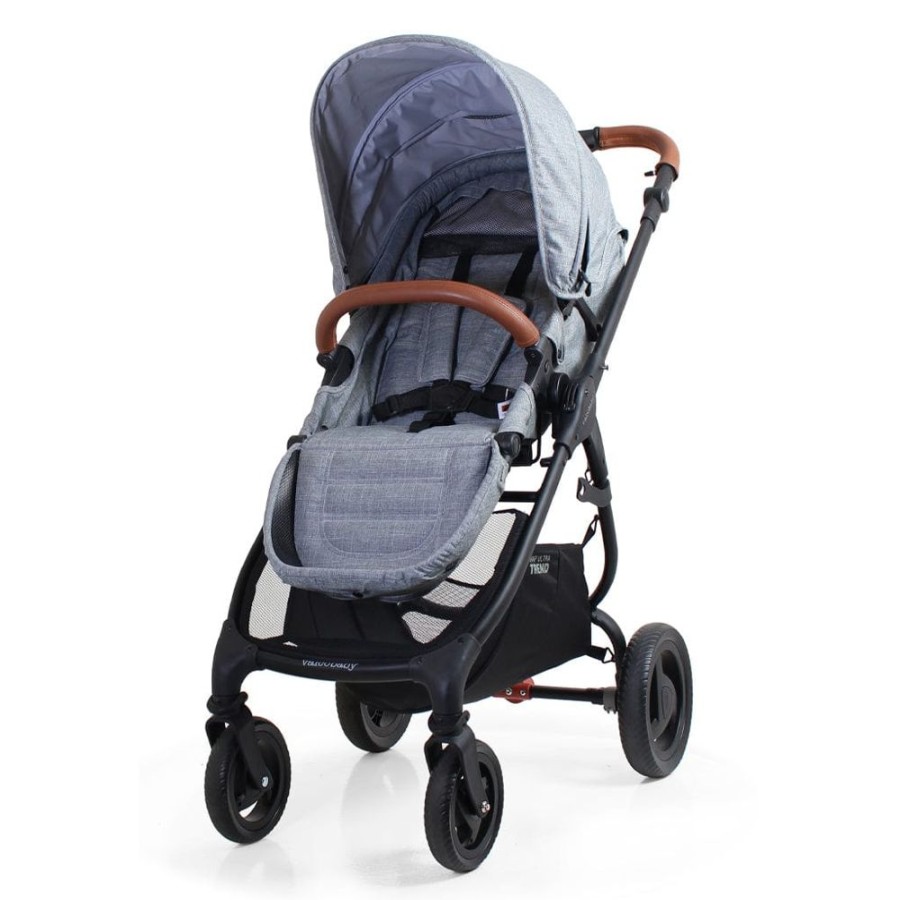 Prams & Strollers Valco Baby | Valco Baby Trend Ultra And Bassinet ( ) Grey Marle