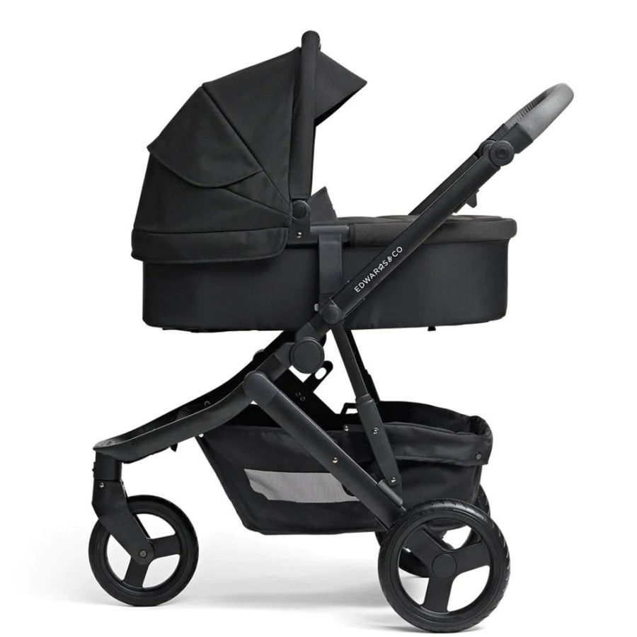 Prams & Strollers Baby Mode Melbourne Superstore Pram Bassinet & Carrycots | Edwards & Co Carry Cot (Oscar & Olive) Black