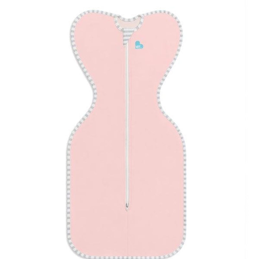 Shop Other Categories Love To Dream Swaddles & Baby Wraps | Love To Dream Swaddle Up 1.0 Tog Original Small 3-6Kg Dusty Pink