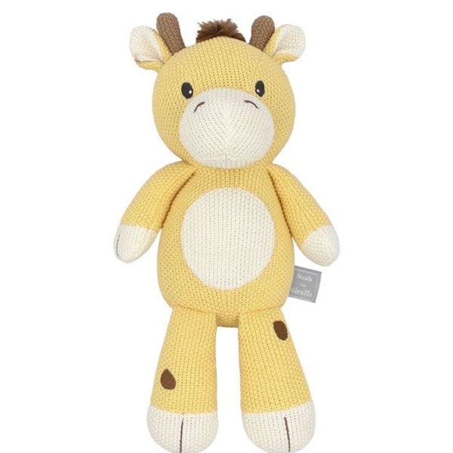 Prams & Strollers Living Textiles Pram & Stroller Toys | Living Textiles Whimsical Softie Toy Noah The Giraffe