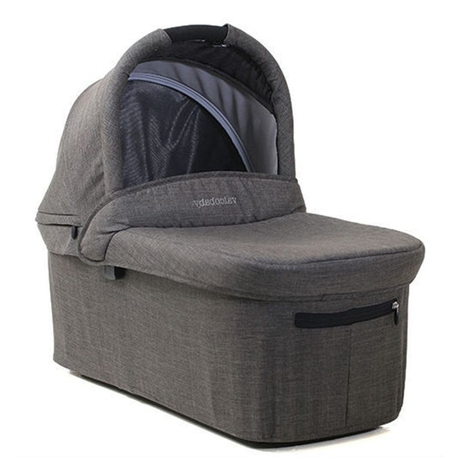 Prams & Strollers Valco Baby | Valco Baby Trend Ultra & Bassinet ( ) + Maxi Cosi Mico Plus Isofix Capsule (Onyx) + Adaptor - Pre Order Late January Charcoal