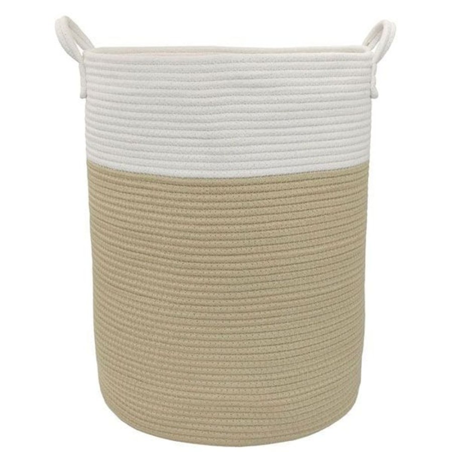 Shop Other Categories Living Textiles Nursery Storage | Living Textiles Cotton Rope Hamper Natural