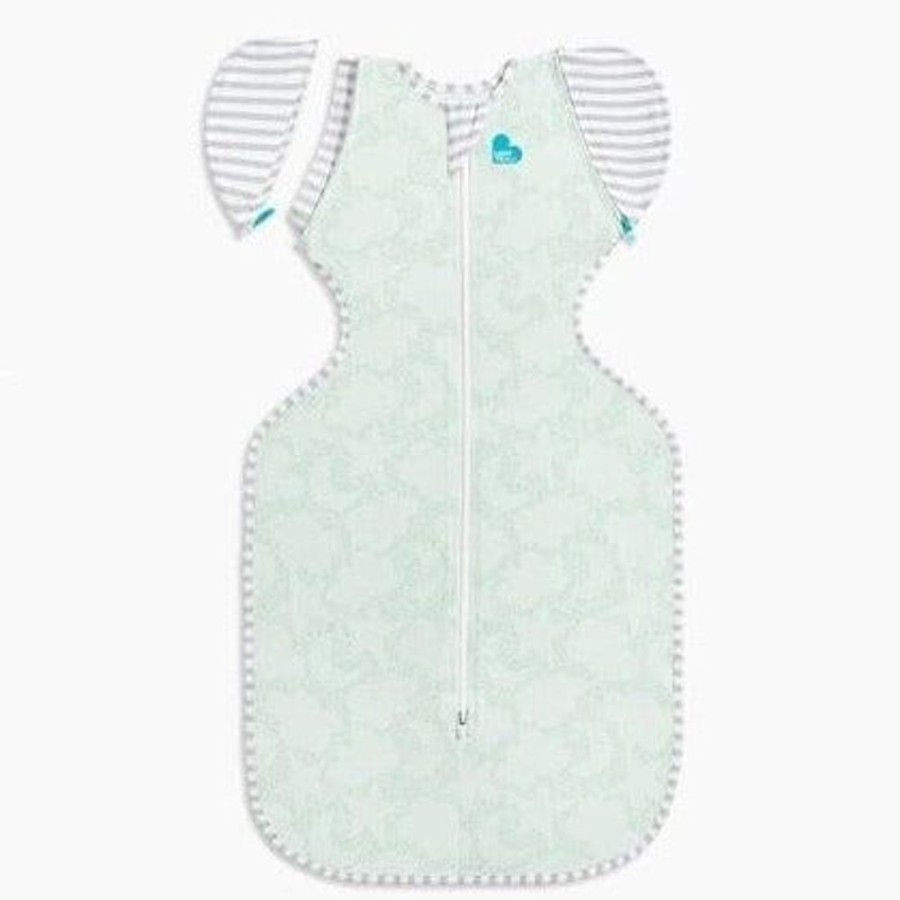 Shop Other Categories Love To Dream Swaddles & Baby Wraps | Love To Dream Swaddle Up Transition Bag Organic 1.0 Tog Large Celestial Mint