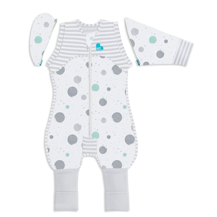 Shop Other Categories Love To Dream Swaddles & Baby Wraps | Love To Dream Transition Suit 0.2 Tog Lite Medium 6-8.5Kg White