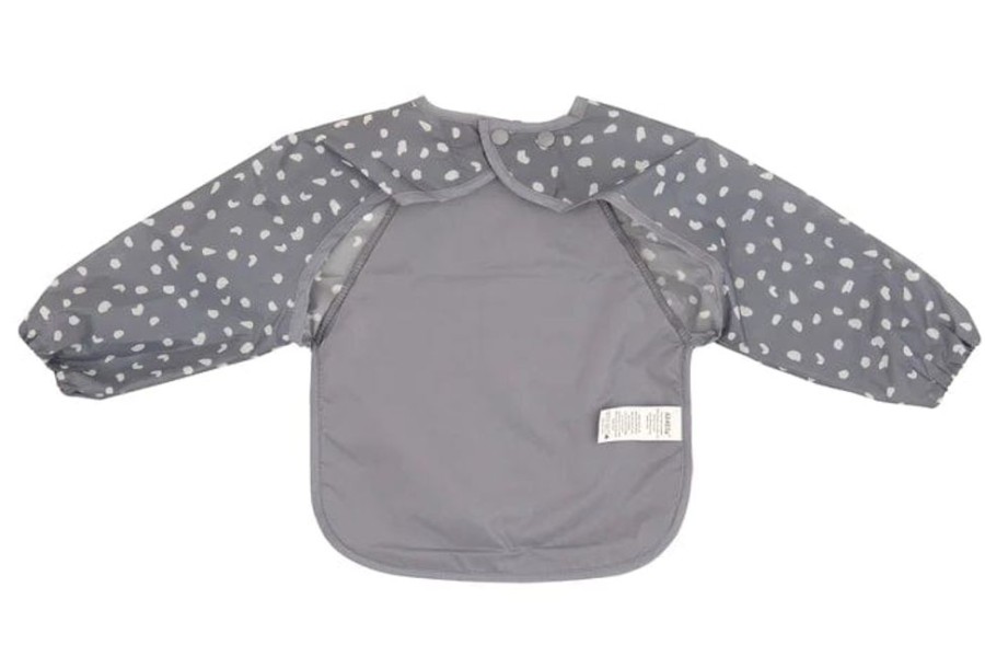 Shop Other Categories All4Ella Feeding Accessories | All4Ella Long Sleeve Bib Grey