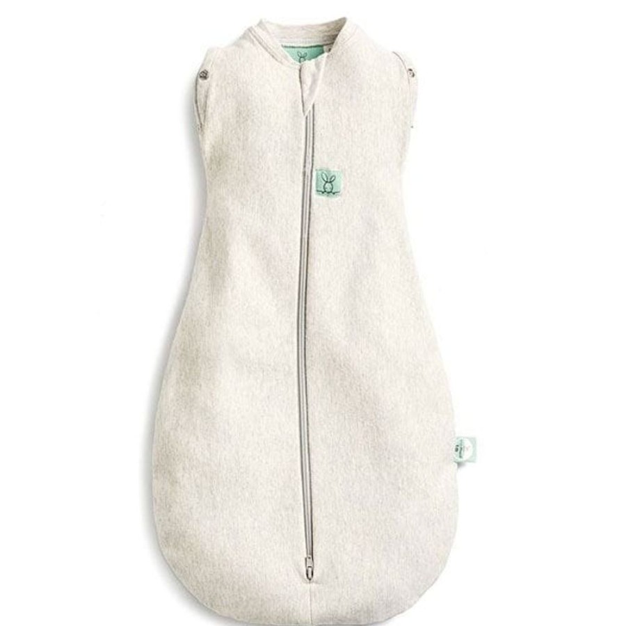 Shop Other Categories ErgoPouch Sleeping Bags & Suits | Ergopouch 1.0 Tog Cocoon Swaddle 3-6 Months Grey Marle