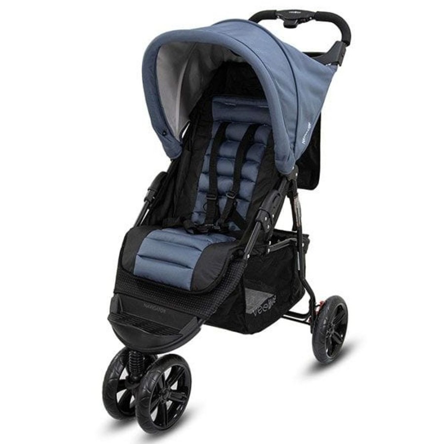 Prams & Strollers VeeBee | Veebee Navigator Stroller 3 Wheel Glacier