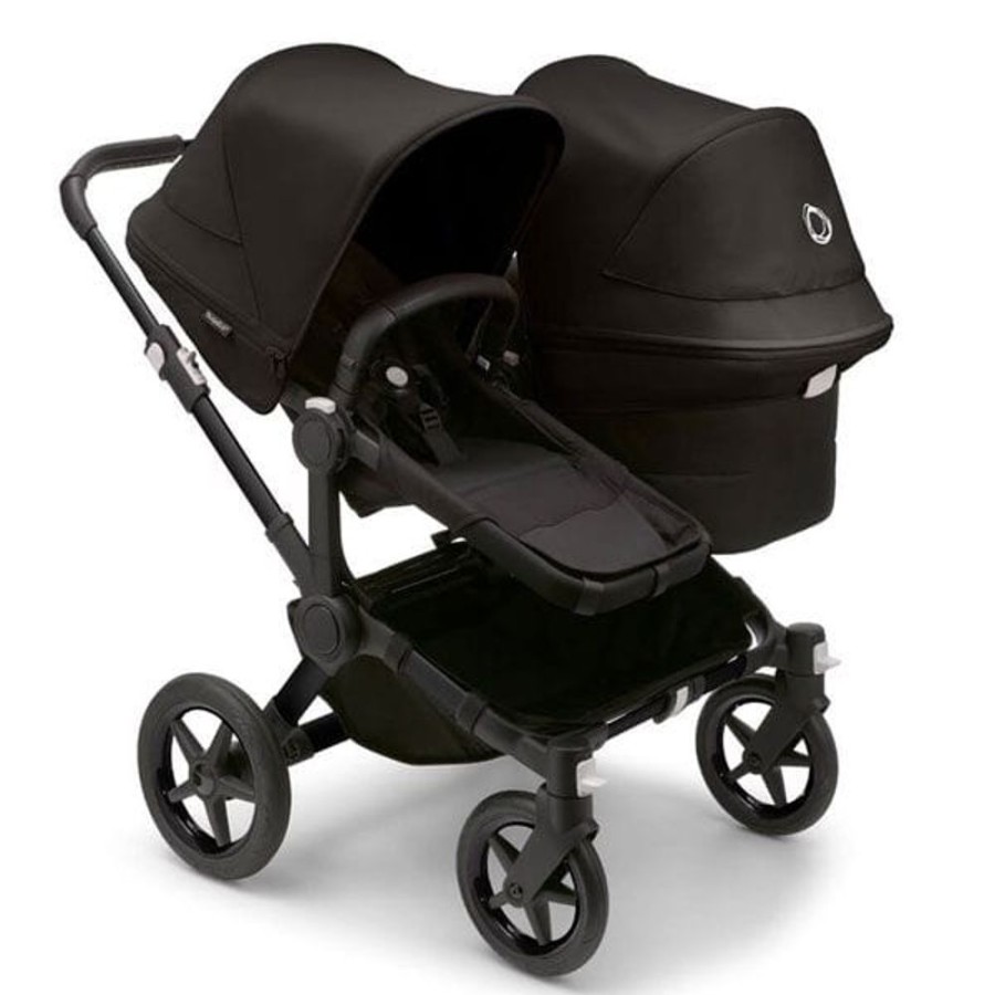 Prams & Strollers Bugaboo | Bugaboo Donkey 5 Duo Pram Black/ Midnight Black