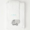 Shop Other Categories Big Softies Bath Accessories | Snugtime Towel And Washer Set White