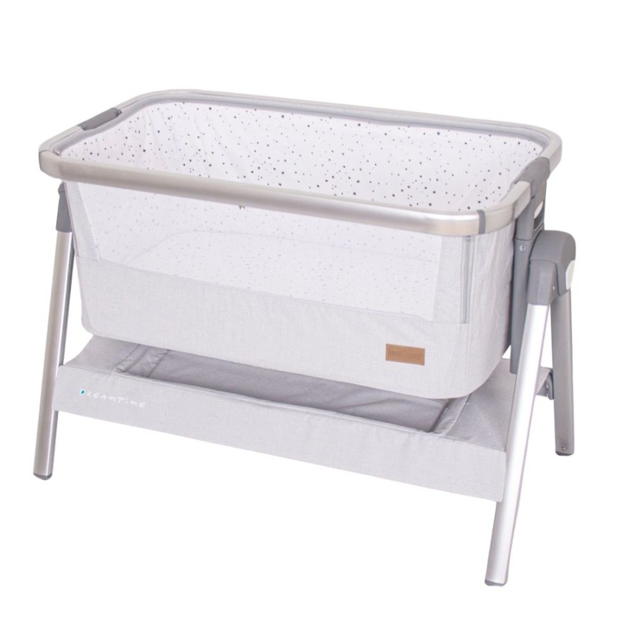 Nursery Furniture Love N Care | Love N Care Dreamtime Co Sleeper Glacier Silver