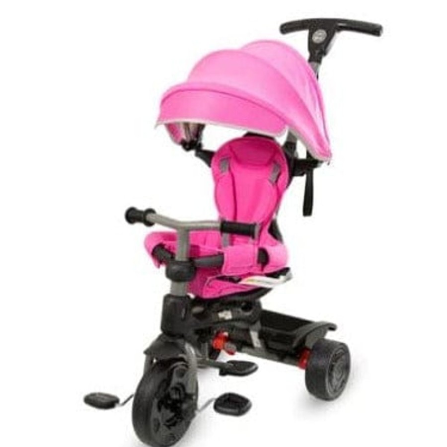 Prams & Strollers VeeBee Pram & Stroller Toys | Vee Bee Explorer 3 Stages Trike Pink