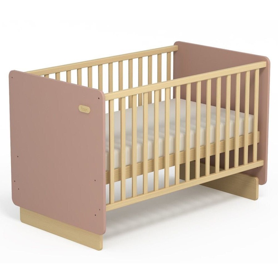 Nursery Furniture Boori | Boori Neat Cot Bed V23 Cherry And Almond Cherry/Almond