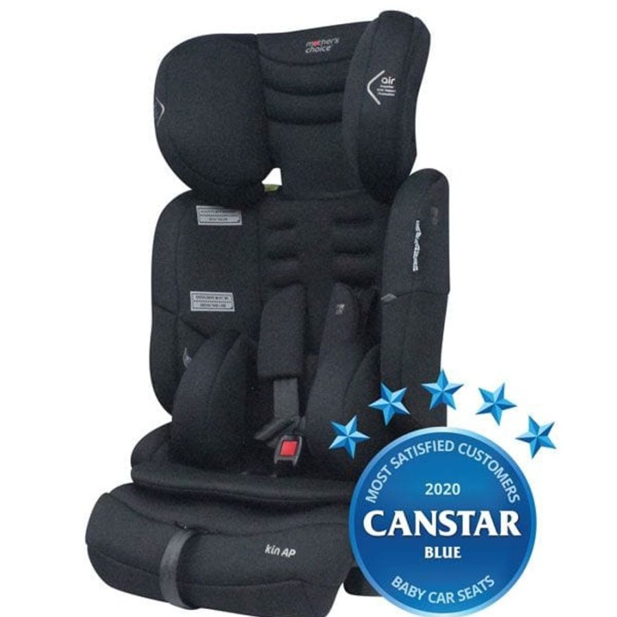 Car Seat & Boosters Mothers Choice | Mothers Choice Kin Ap Convertible Booster Seat Space Black