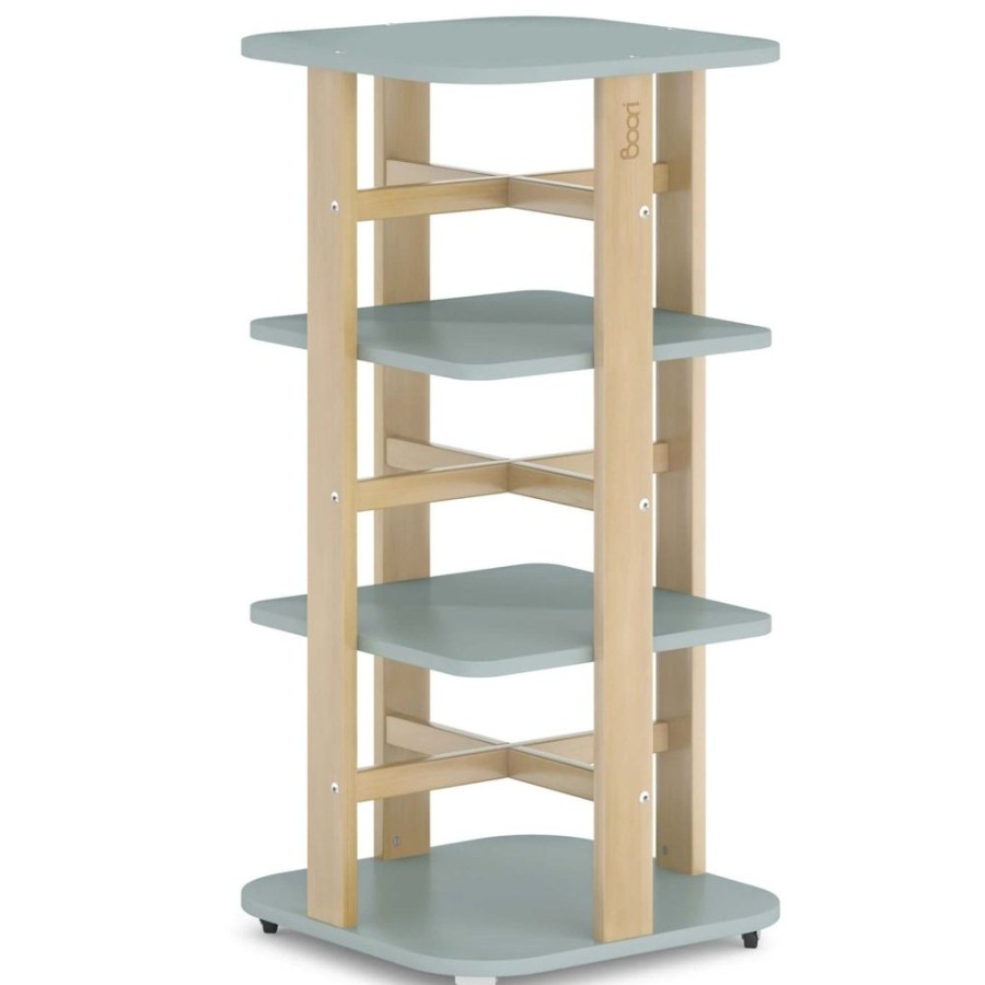 Nursery Furniture Boori Kids | Boori Tidy Rotating Bookshelf Blueberry And Almond Blueberry/Almond