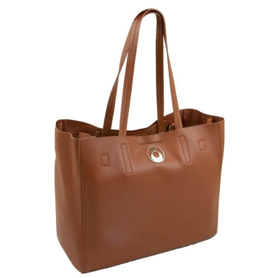 Shop Other Categories Isoki Nappy Bags | Isoki Avoca Everyday Tote Tan