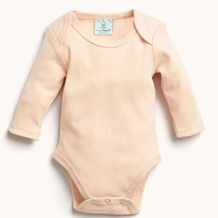 Shop Other Categories ErgoPouch Baby Clothing & Gifts | Ergopouch Long Sleeve Bodysuit 0-3 Months Shell