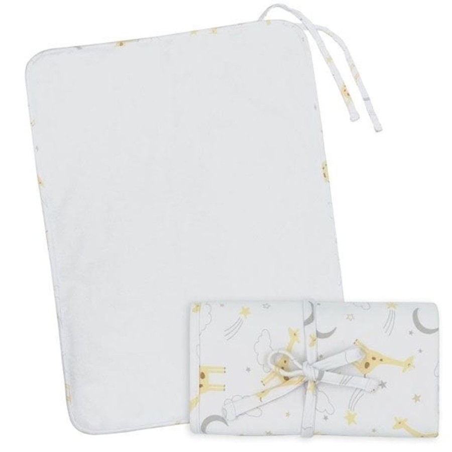 Nursery Furniture Living Textiles | Living Textiles Waterproof Travel Change Mat - Noah Noah/Stars