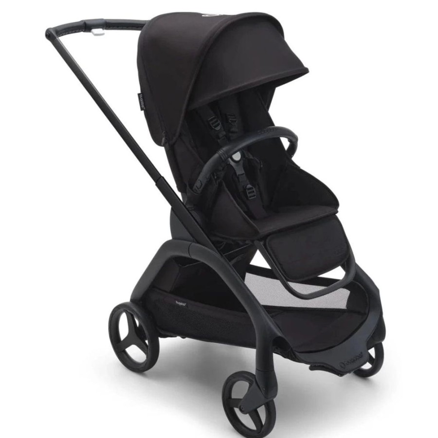 Prams & Strollers Bugaboo | Bugaboo Dragonfly Pram Midnight Black