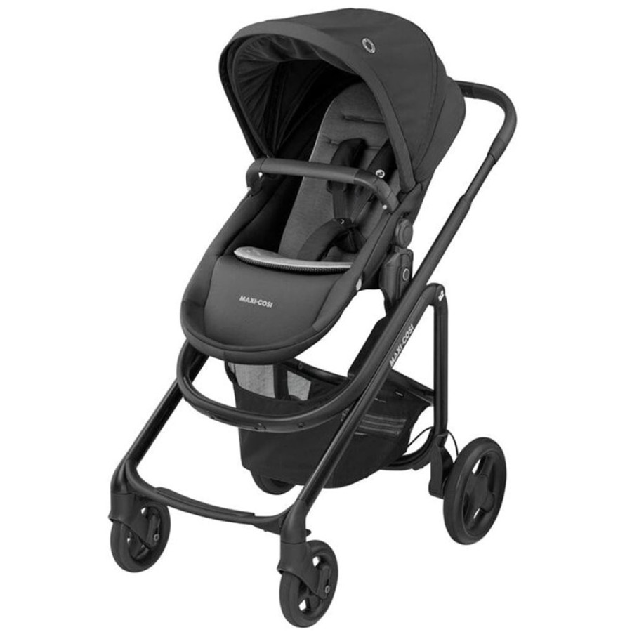 Prams & Strollers Maxi Cosi | Maxi Cosi Lila Cp2 Essential Stroller Black