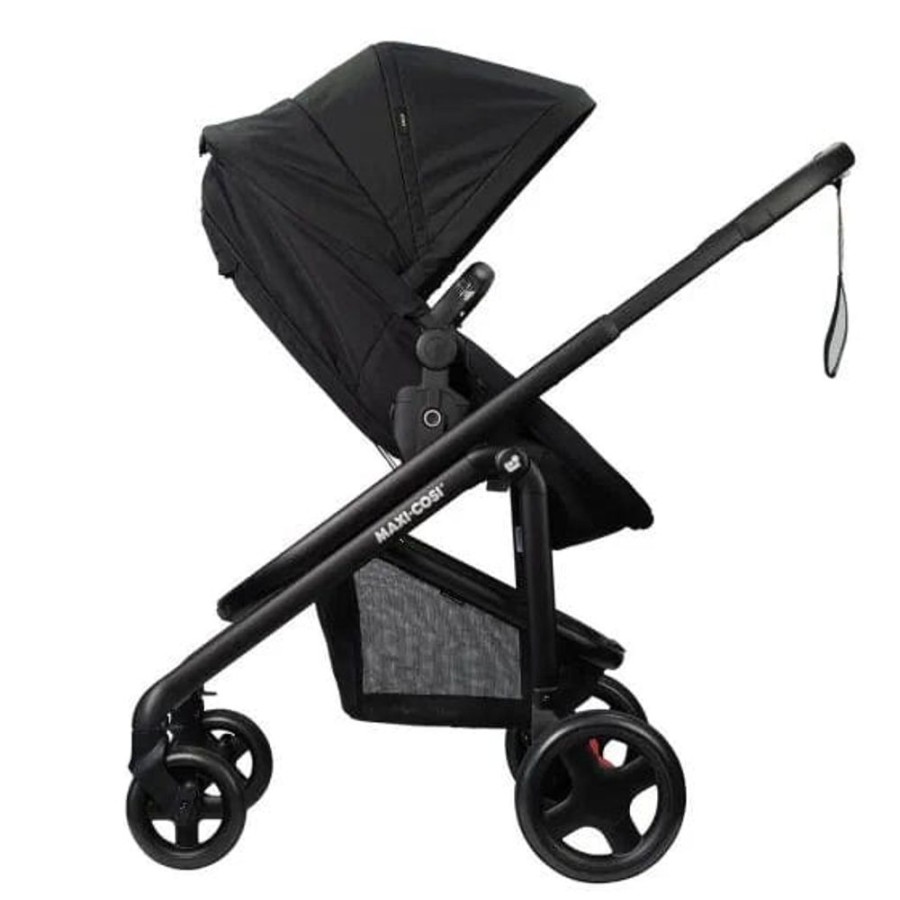 Prams & Strollers Maxi Cosi | Maxi Cosi Lila Cp2 Essential Stroller Black